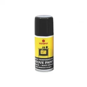 image of Hotspot Spray Stove Paint Matt Black 50ml