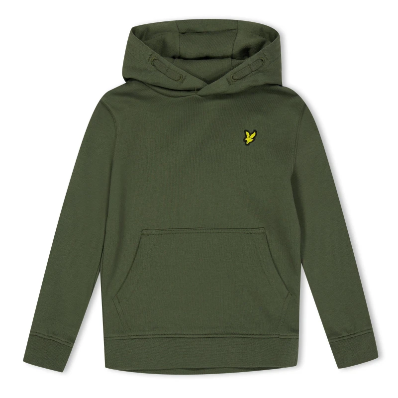 Image of Lyle and Scott Kids Pull Over Hoodie Deep Depths male 3-4 Yrs