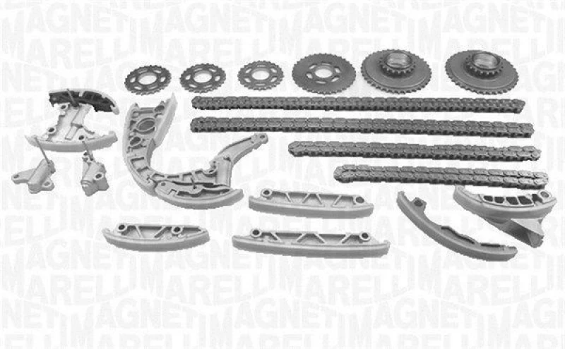 Image of MAGNETI MARELLI Timing chain kit MAGNETI MARELLI 341500000860