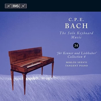 image of Mikl&oacute;s Sp&aacute;nyi - C.P.E. Bach: The Solo Keyboard Music CD