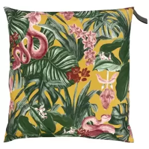 Image of Medinilla Large 70cm Outdoor Floor Cushion Mustard