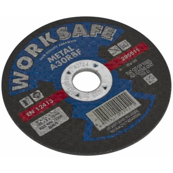 Image of Worksafe - 205511 Cutting Disc Flat Metal Ø100 x 3.2 x 16mm