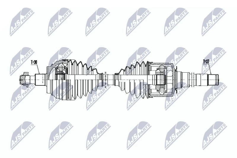 Image of NTY Drive shaft NTY NPW-ME-069