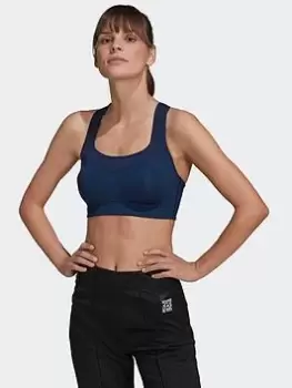 Image of adidas X Karlie Kloss High-support Bra, Blue Size XL Women