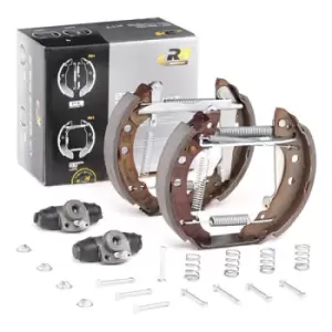 Image of DENCKERMANN Brake Set, drum brakes B120087 VW,AUDI,SEAT,GOLF II (19E, 1G1),Lupo (6X1, 6E1),POLO (6N2),Polo Schragheck (6N1),GOLF I Cabriolet (155)