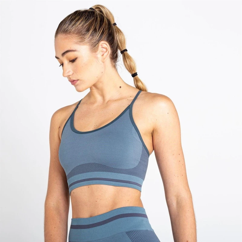 Image of Dare 2b Don't sweat it strappy bra - Blue Blue XL
