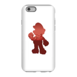 Image of Nintendo Super Mario Mario Silhouette Phone Case - iPhone 6 - Tough Case - Gloss