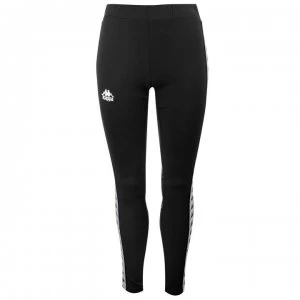 Image of Kappa Anen Leggings - Black/White