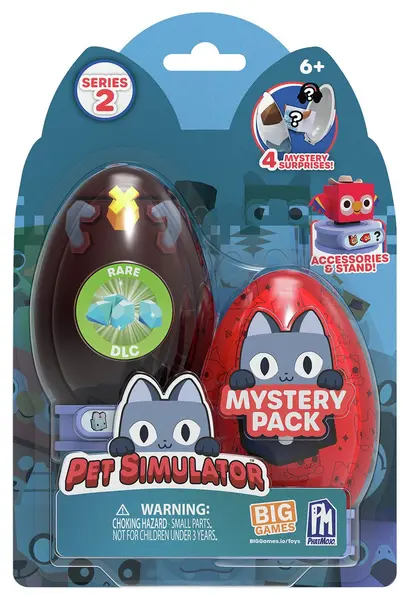 Image of Pet Simulator Pet Simulator Series 2 Mystery Pets Playset 2 Pack