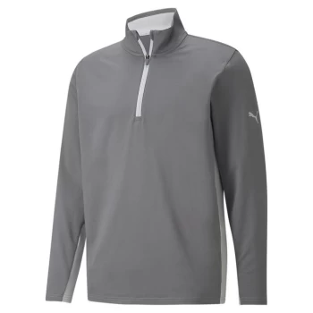 Image of Puma Gamer Zip Top Mens - Grey
