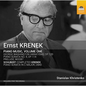 image of Stanislav Khristenko - Ernst Krenek: Piano Music CD