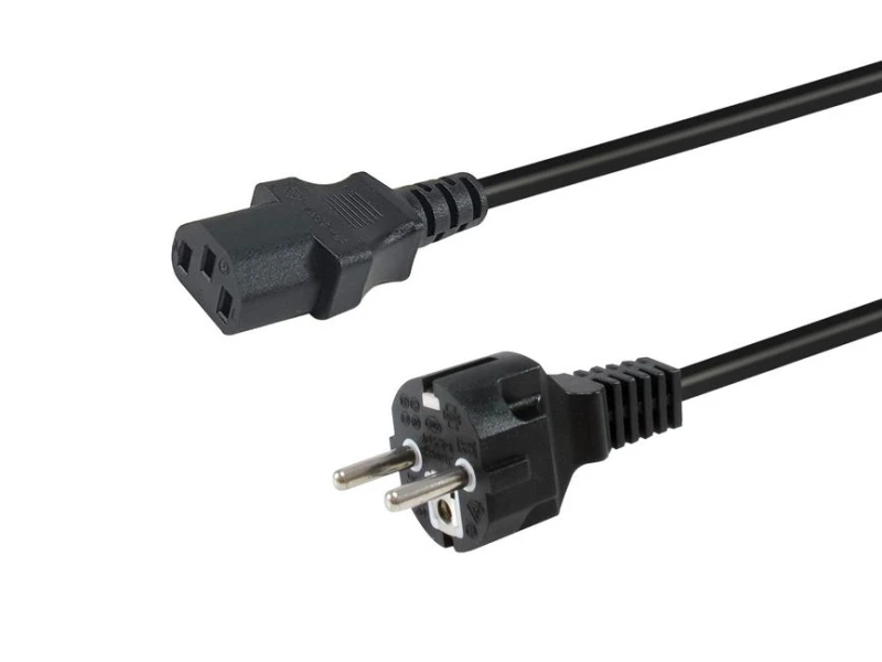 Image of Equip 112110 power cable Black 1.8 m CEE7/7 IEC C13