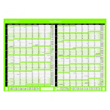 Image of Q-Connect 16 Month Planner A2 Unmounted 2021-22 KFBPU121