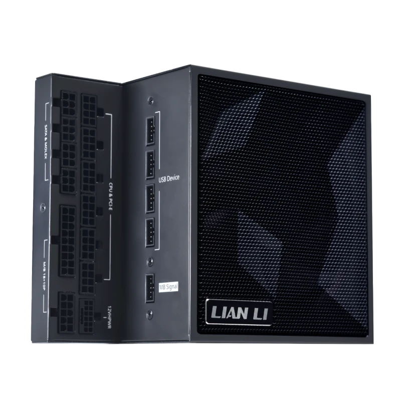 Image of Lian Li Shift Edge EG1000 1000W 80+ Platinum Power Supply Unit - Black