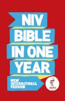Image of Niv Alpha Bible in One Year. by New International Version Paperback