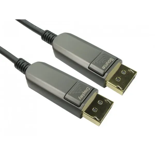 image of Cables Direct 20m DisplayPort 1.4 Active Optical Cable