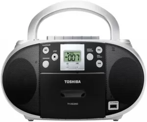 Image of Toshiba CD Radio Cassette Recorder Black