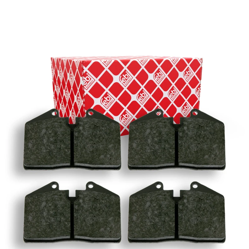 Image of FEBI BILSTEIN 16516 Brake pad set prepared for wear warning indicator Brake Pad Set,disc brake (402)