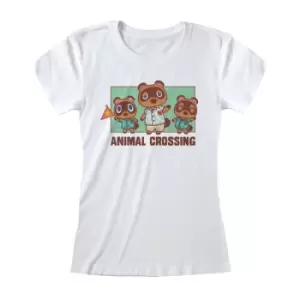 image of Nintendo Animal Crossing - Nook Family (Fitted) Ex Large