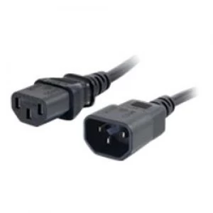 Image of C2G 1m 18 AWG Computer Power Extension Cord (IEC320C13 to IEC320C14)