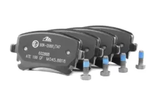 Image of ATE Brake pad set AUDI,BENTLEY 13.0460-2888.2