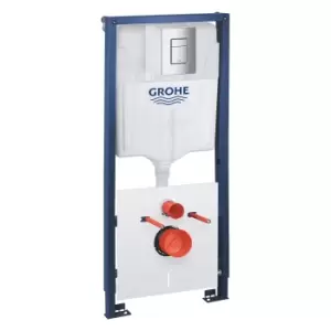 Image of GROHE Solido 1.2m 4 in 1 Set Low Noise Frame for Wall Hung WC