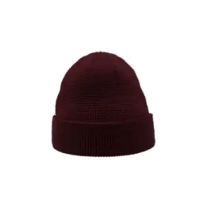 Image of Atlantis Blog Waffle Beanie (One Size) (Burgundy)