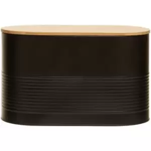 image of Alton Black Bread Bin - Premier Housewares