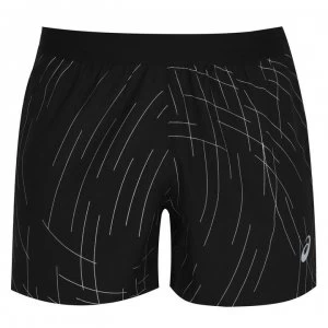 image of Asics Night Track Shorts Mens - Black