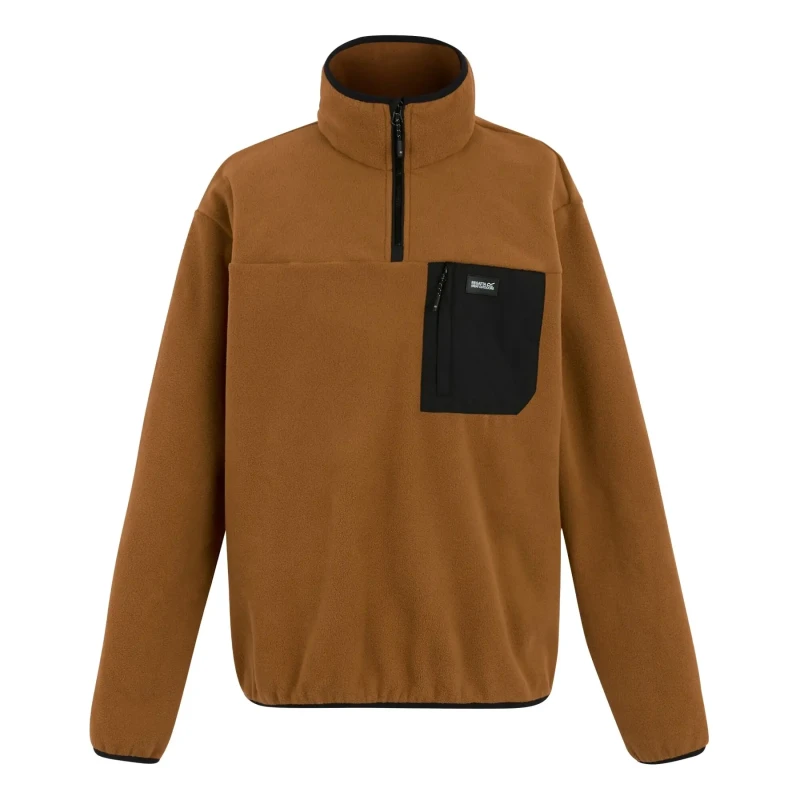 Image of Regatta Regatta Men 'Frankie' Half Zip Fleece in Orange Size: 2X-large Orange XXL Male 5063516105312