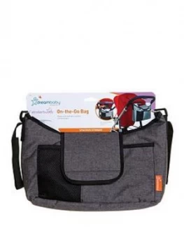 Image of Dreambaby On-The-Go Stroller Organiser Bag - Grey Denim