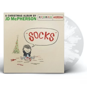 Image of JD McPherson - Socks Snow Globe Splatter Vinyl