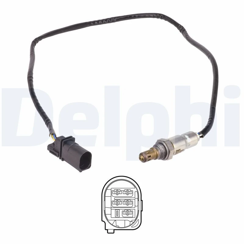 Image of DELPHI Lambda sensor DELPHI ES21182-12B1