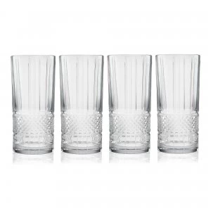 image of Maxwell & Williams Verona Hi Ball 315ml Set of 4 Clear