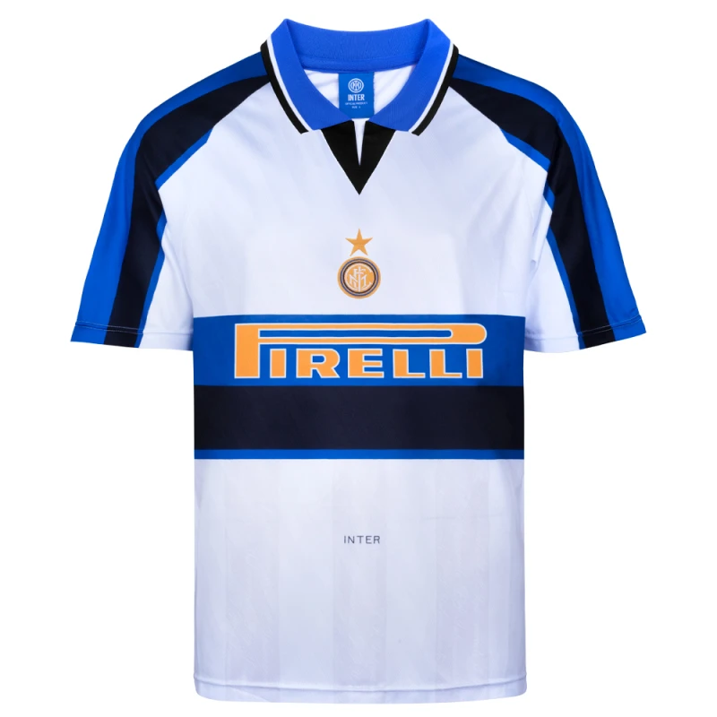Image of Score Draw Internazionale 1996 Away shirt INTER96APYSS-XXXL XXXL Mens Sportswear