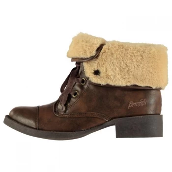 image of Blowfish Karona Ankle Boots - Tobacco Eastwd