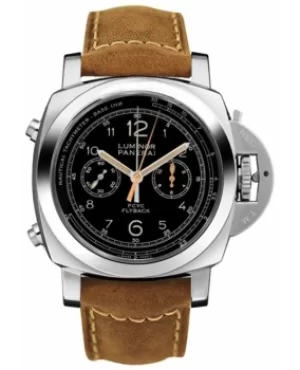 Image of Panerai Luminor 1950 PCYC 3 Days Chrono Flyback Automatic Acciaio Mens Watch PAM00653 PAM00653