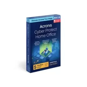 image of Acronis Cyber Protect Home Office Essentials DE 1-year, 5 licences Windows, Mac OS, iOS, Android Security