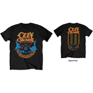 image of Ozzy Osbourne - Bat Circle Mens Large T-Shirt - Black