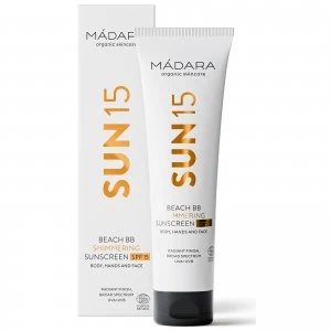 image of MDARA Beach BB Shimmering SPF15 Sunscreen 100ml