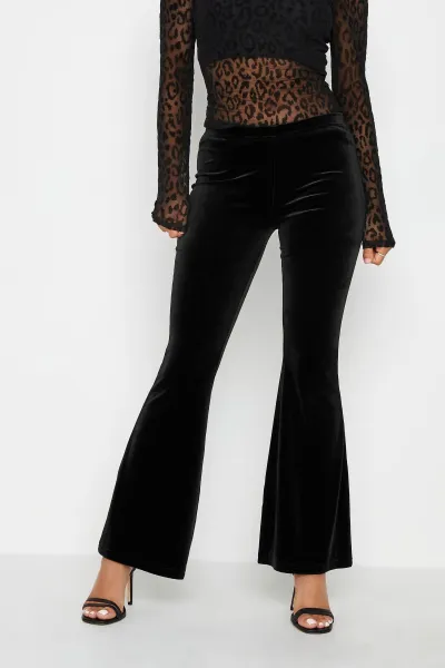 image of Petite Kick Flare Trousers