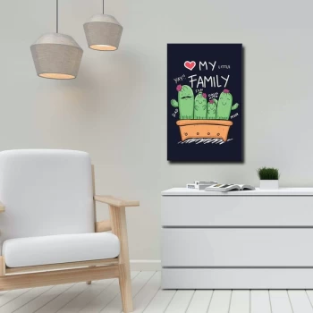 Image of 45702019C - 029 Multicolor Decorative Canvas Painting