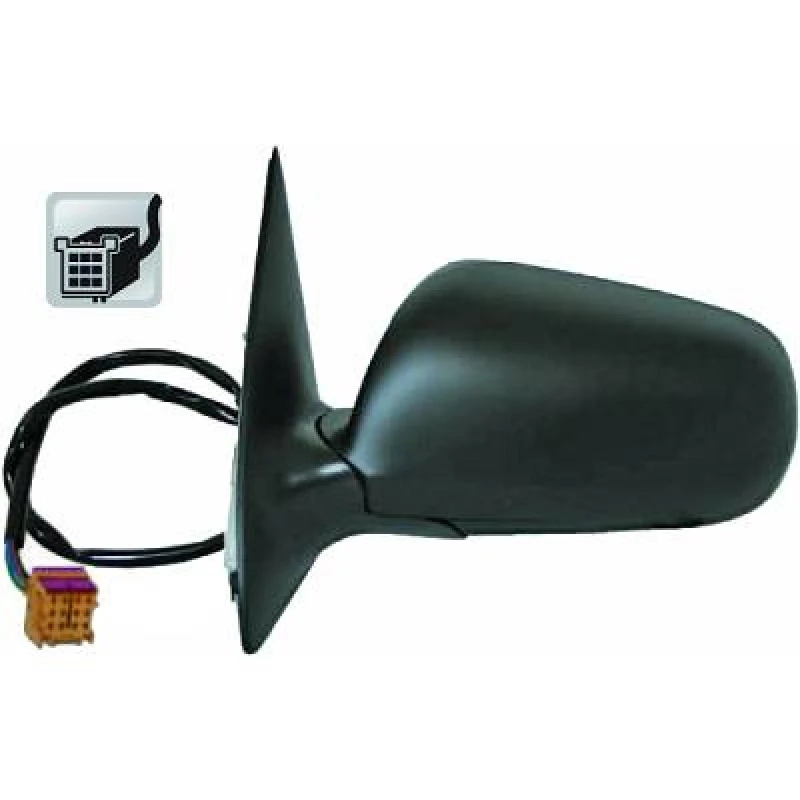 Image of DIEDERICHS 7805425 Wing mirror Left, for large mirror housing, primed Outside Mirror (50)