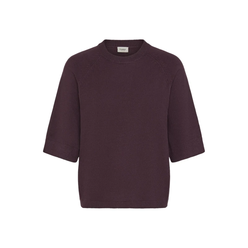 Image of fransa Womens round neck sweater fransa Rosel 1 Marron Female M