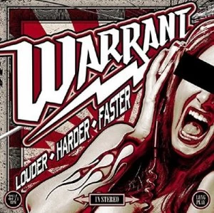 Image of Louder Harder Faster by Warrant CD Album