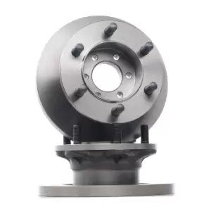 Image of RIDEX Brake disc IVECO 82B1616 42546401,504079365,504080994 Brake rotor,Brake discs,Brake rotors 93831918