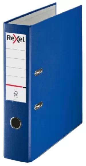 image of Rexel Lever Arch File Polypropylene ECO A4 75mm Blue 2115714