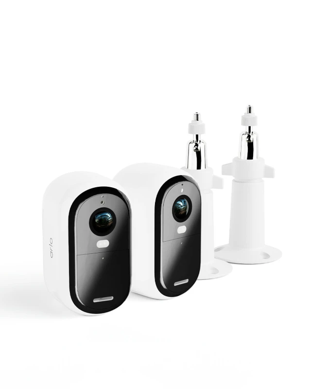 Image of Arlo Arlo Essential FHD Outdoor Security Camera & 2-Wall Mount, 2-pack VMC2250-111EUS