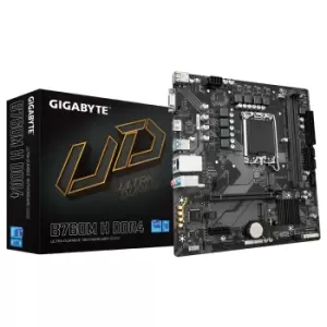 Image of Gigabyte B760M H DDR4 (rev. 1.0) Intel B760 Express LGA 1700 micro ATX