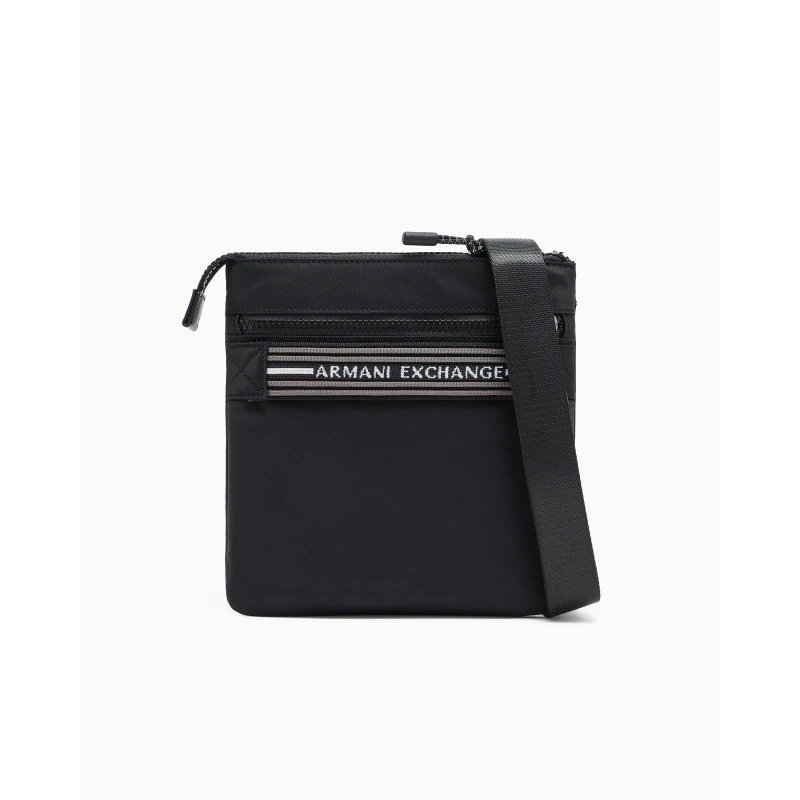 Image of Armani Exchange Womens Crossbody Bag Crossbody Bags One Size Black 73534103000